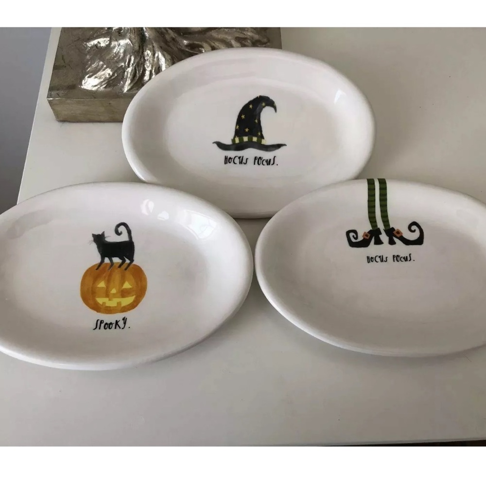 Rae dunn Halloween ovals set of 3